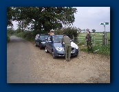 Shall we stay here or drive on? This is where Brian lead Rosie astray!